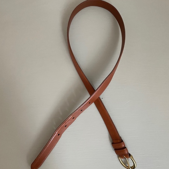 Vintage COACH Leather Belt - Picture 2 of 4